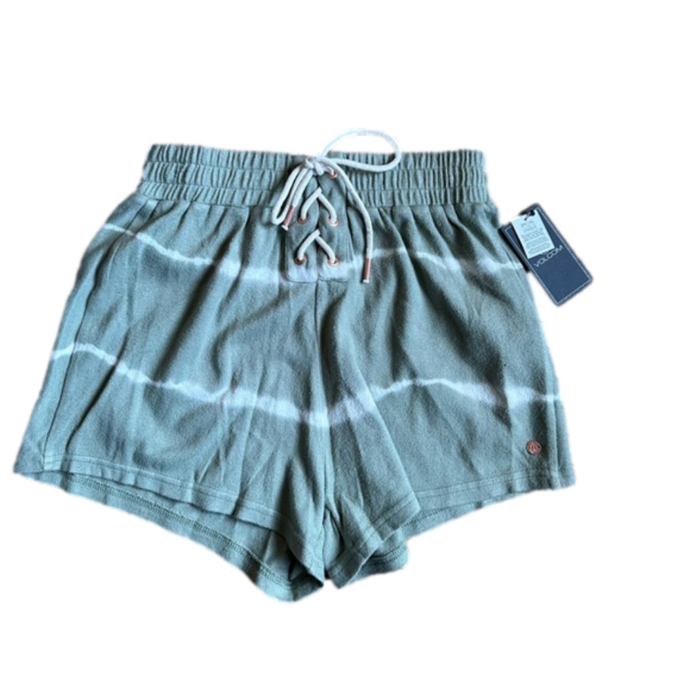 🆕 Volcom Lil Fleece Shorts - Olive Green